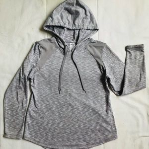 Comfortable gray sports sweater